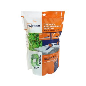 Clip for tile leveling system 1.0 mm Plitkom 500 pcs