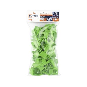 PLiTKOM plytelių lyginimo sistema (jungties plotis 1 mm, 100vnt.)