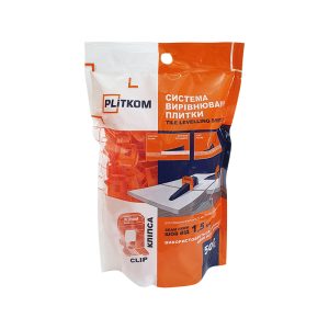 PLiTKOM plytelių lyginimo sistema (jungties plotis 1.5 mm, 500vnt.)